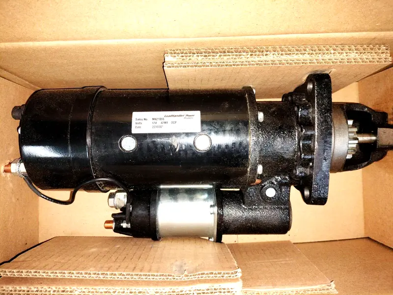 011103641 / M421055 12 Volt / 42Mt  11 Tooth Starter Prestolite Leece Neville 1