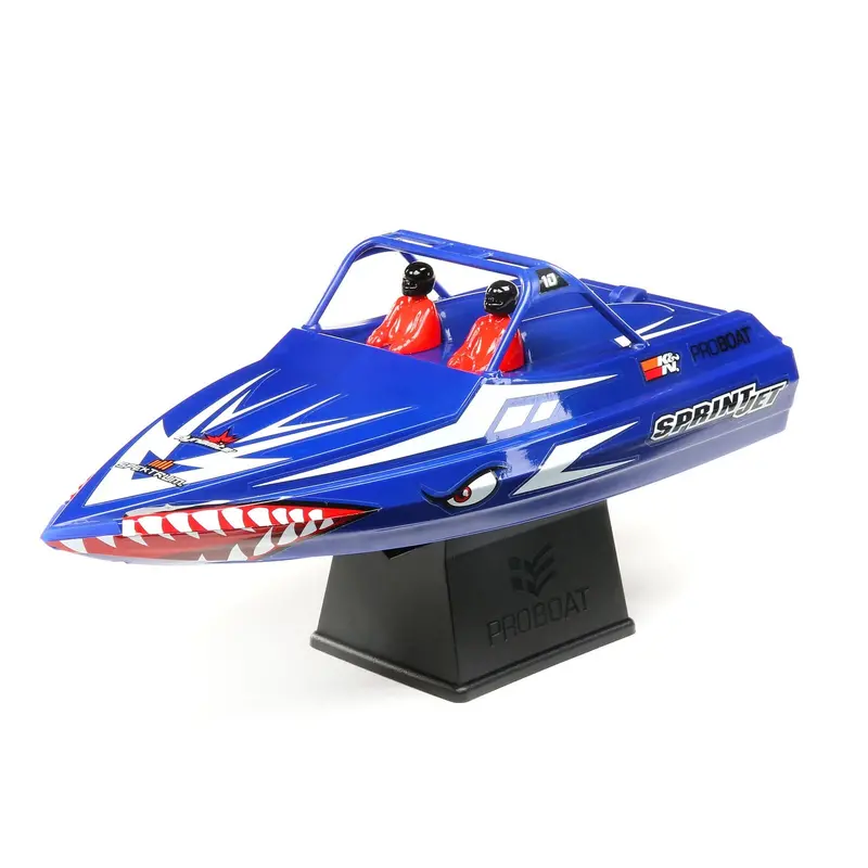 08045T2	Sprintjet 9-Inch Self-Right Jet Boat Rtr, Blue 1