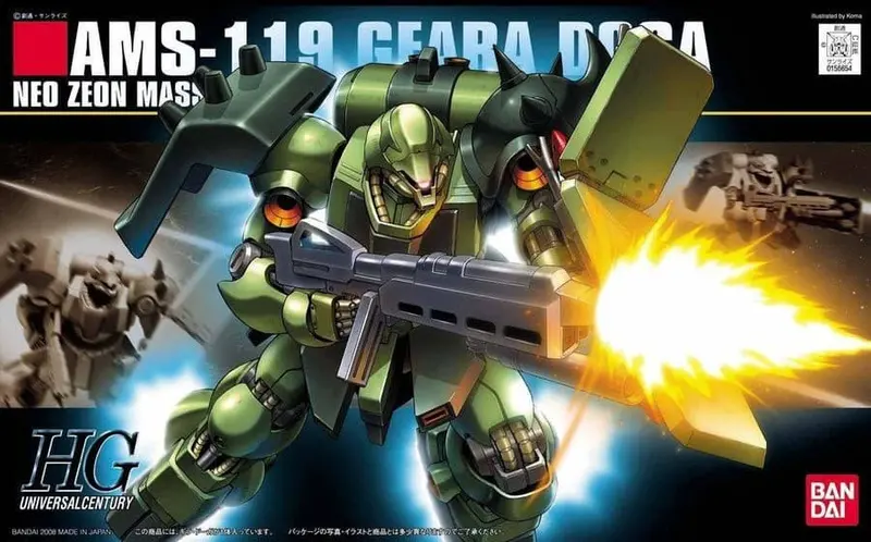 1/144 Hguc #91 Geara Doga 1