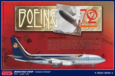 1/144 Roden Boeing 720 "Caesar's Chariot"- 317 1