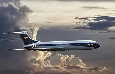 1/144 Roden Vickers Super Vc10 Type 1151 (Boac Airlines) - 313 1