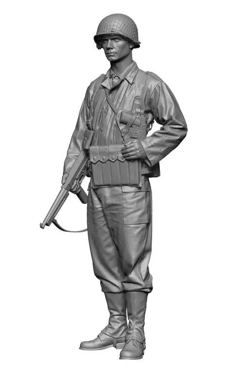 1/16 H3 Model Wwii Us Gi Sergeant 16113 1