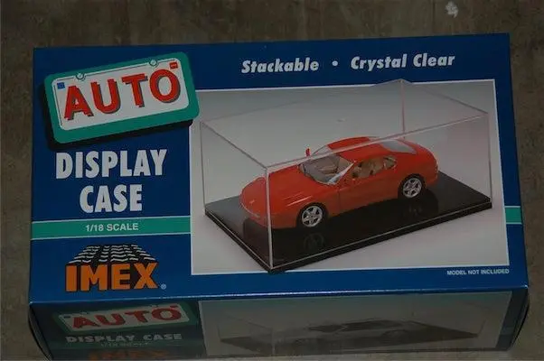 1/18 Imex Auto Display Case Clear 2501 1