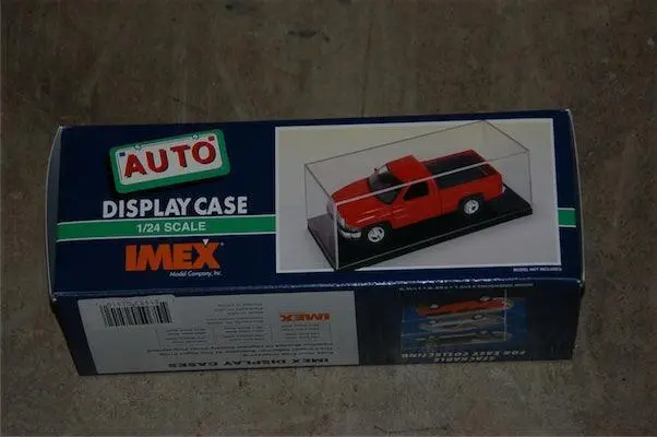 1/24 Imex Auto Display Case Black 2510 1