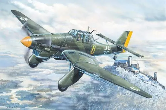 1/24 Trumpeter Junkers Ju-87A Stuka 02420 1