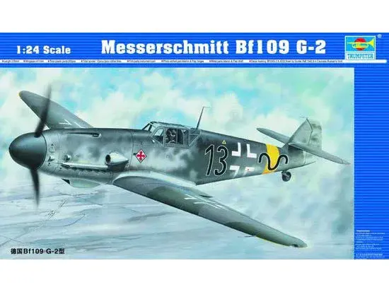 1/24 Trumpeter Messerschmitt Bf109 G-2 02406 1