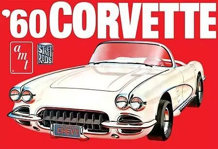 1/25 Amt 1960 Chevrolet Corvette 1374 1