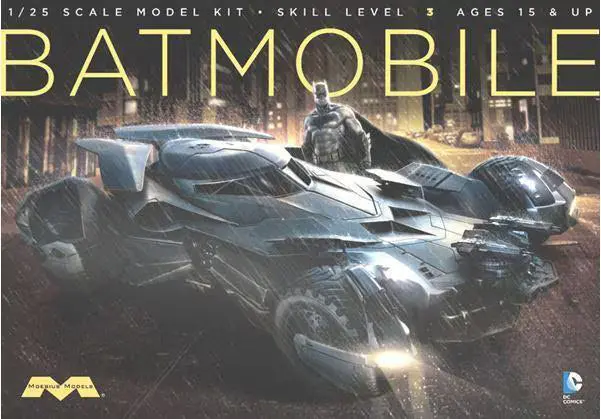 1/25 Moebius Batman Vs. Superman: Batmobile 964 1