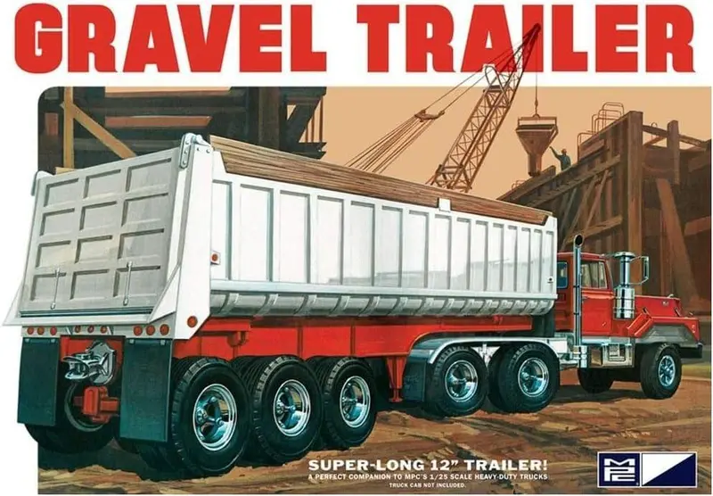 1/25 Mpc Axle Gravel Trailer 823 1