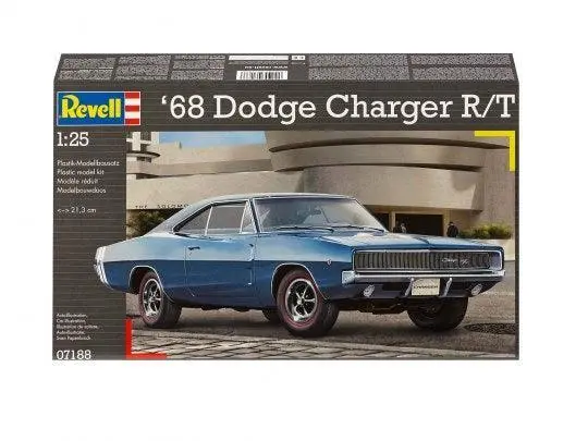 1/25 Revell-Germany 1968 Dodge Charger R/T 7188 1