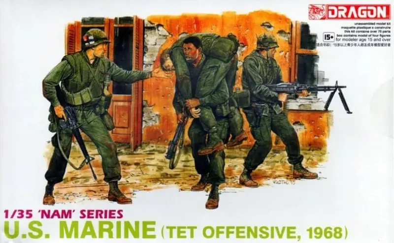 1/35 Dragon Models Us Marines (Tet Offensive) - 3305 1