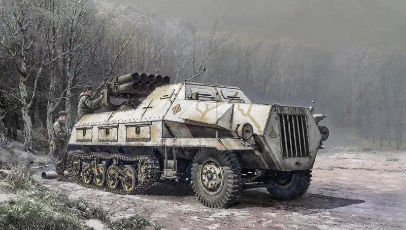 1/35 Italeri 15 Cm. Panzerwerfer 42 Auf Sd.Kfz. 4/1 6546 1