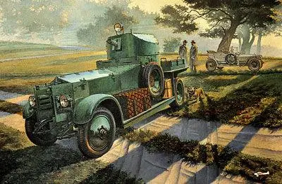 1/35 Roden Wwii British Armoured Car Pattern 1920 Mk.I - 801 1
