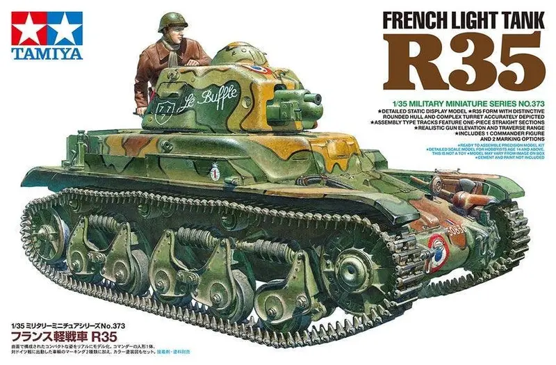 1/35 Tamiya French Light Tank R35 35373 1