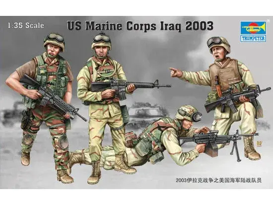 1/35 Trumpeter Us Marine Corps Iraq 2003 - 00407 1