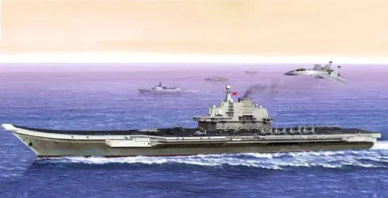 1/350 Trumpeter Pla Navy Aircraft Carrier 05617 1