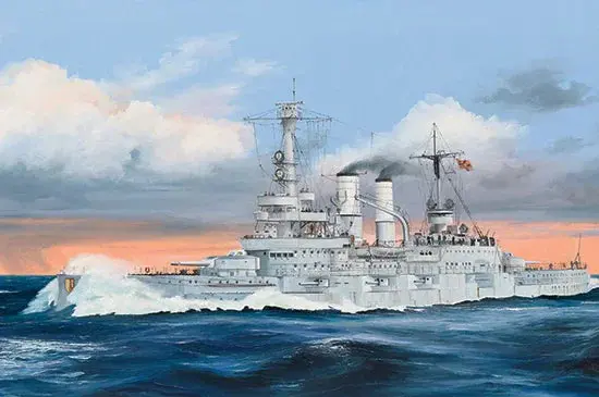 1/350 Trumpeter Schleswig – Holstein Battleship 1935 - 05354 1