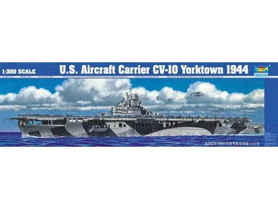 1/350 Trumpeter U.S. Aircraft Carrier Cv-10 Yorktown 1944 - 05603 1