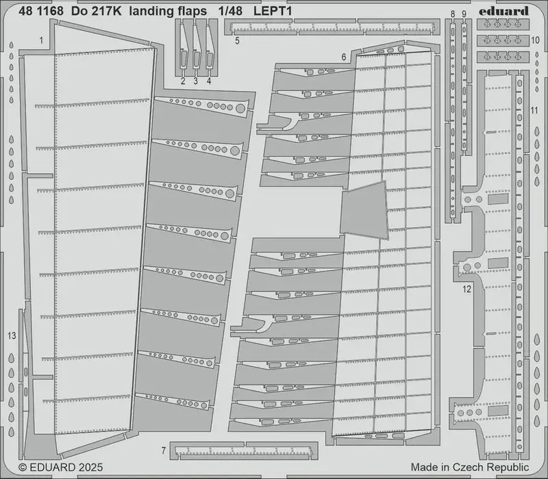 1/48 Eduard Do 217K Landing Flaps 1
