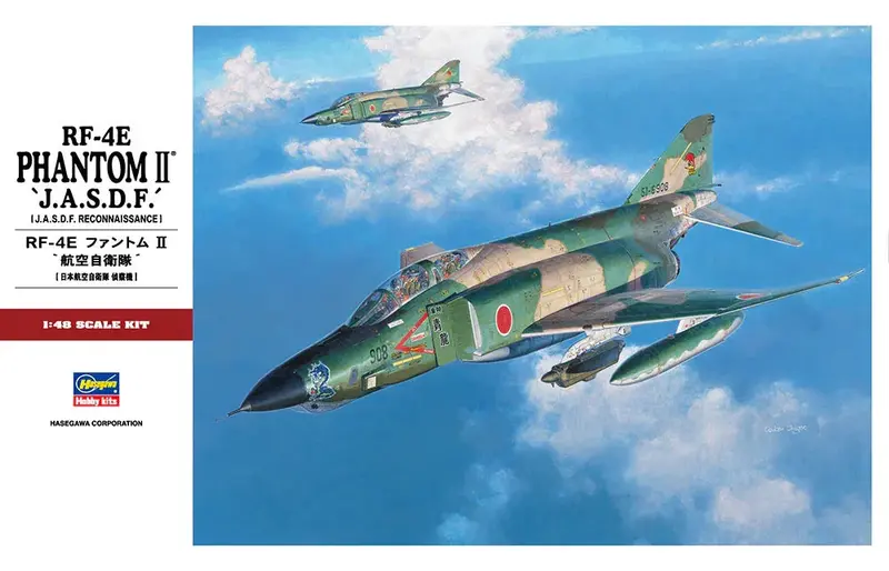 1/48 Hasegawa Rf-4E Phantom Ii `J.A.S.D.F.´ [J.A.S.D.F. Reconnaissance] 07230 1