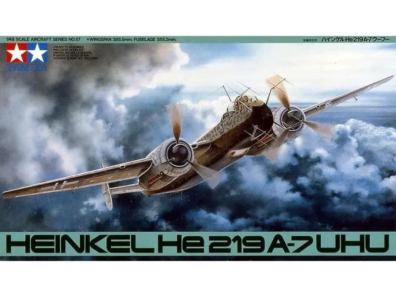 1/48 Tamiya Heinkel He219 Uhu 61057 1