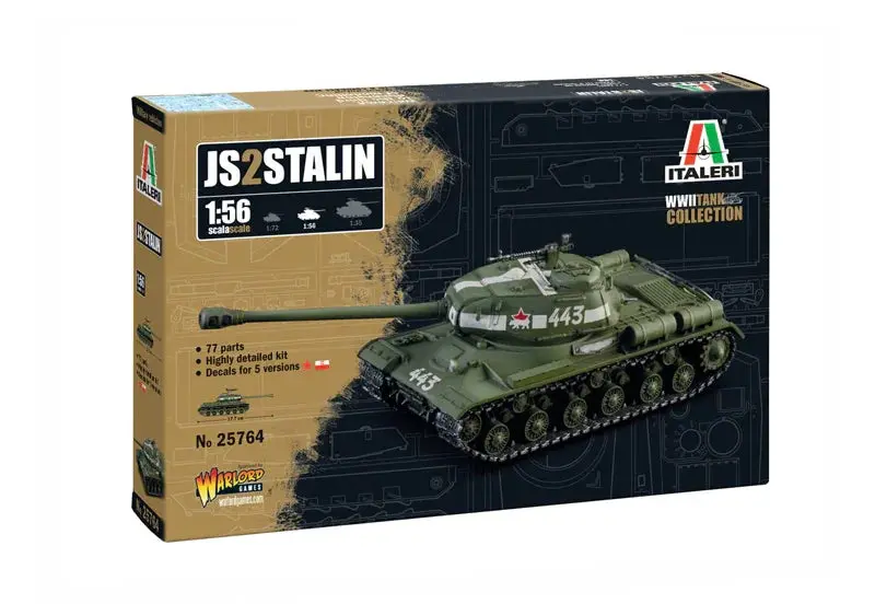 1/56 Italeri Js2 Stalin 25764 1