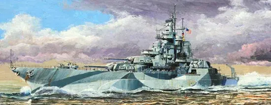 1/700 Trumpeter Uss West Virginia Bb-48 1945 05772 1