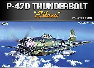 1/72 Academy P-47D Thunderbolt "Eileen" 12474 1