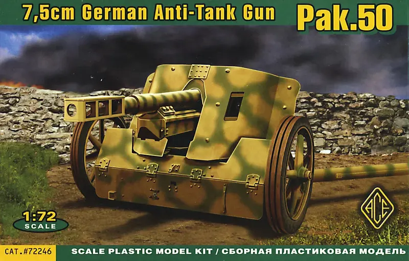 1/72 Ace Models 7.5Cm Pak.50 72246 1