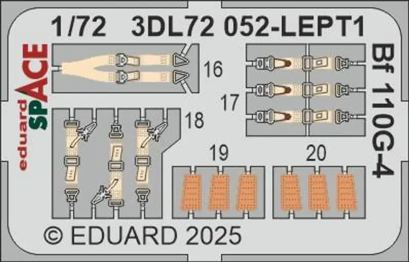1/72 Eduard Bf 110G-4 For Eduard 1