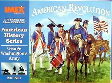 1/72 Imex George Washingtons Army 511 1