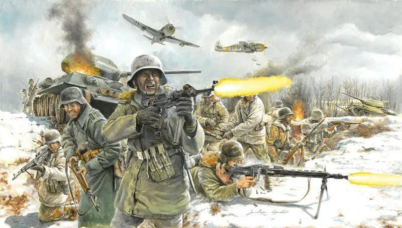 1/72 Italeri German Infantry (Winter Uniform) 6151 1