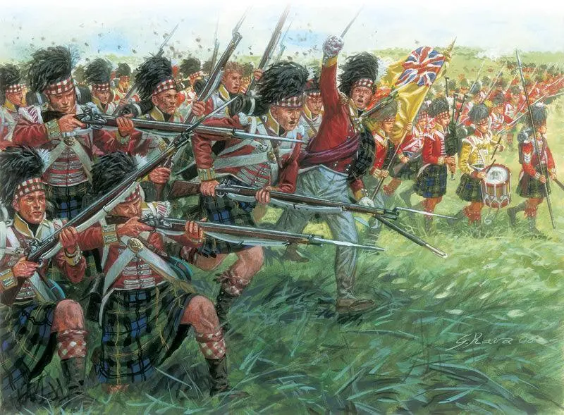 1/72 Italeri Scots Infantry 6136 1