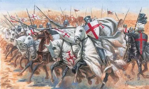 1/72 Italeri Templar Knights 6125 1