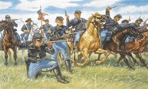 1/72 Italeri Union Cavalry 6013 1