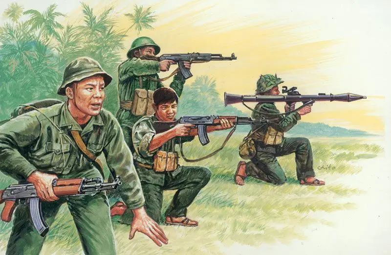 1/72 Italeri Vietcong 6079 1