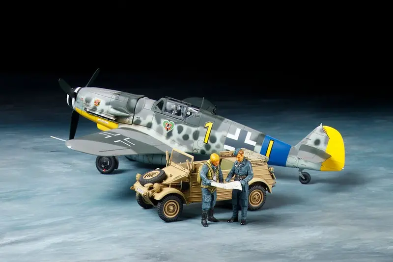 1:48 Tamiya Bf109g-6 & Kubelwagen - Tam25204 1
