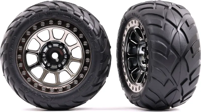 2478T	 T&W Blk Chrm 2.2/Alias Tire 1