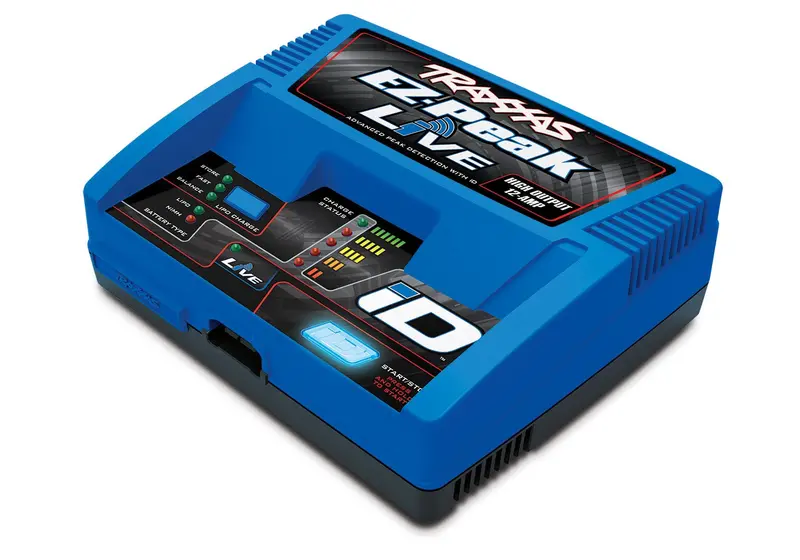 2971 Ez-Peak Live 12-Amp Nimh/Lipo Fast Charger W/Blue 1