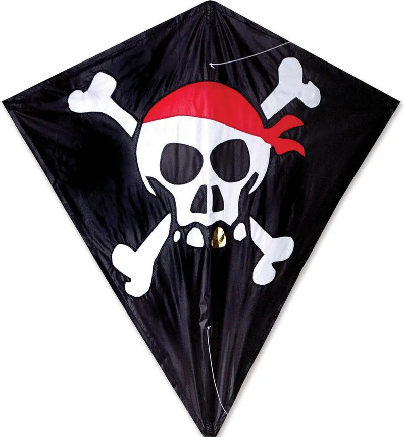 30 In. Diamond - Skull & Cross 1