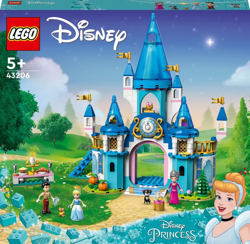 43206 Cinderella And Prince Charming's Castle 1