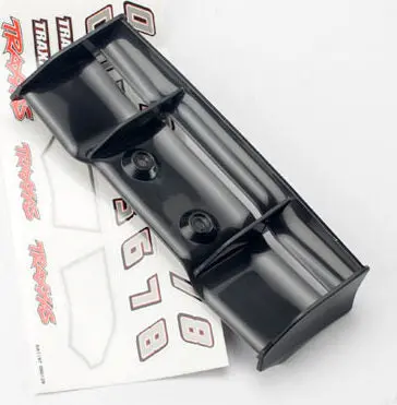 7122 Wing 1/16 E-Revo Black / Decal Sheet 1