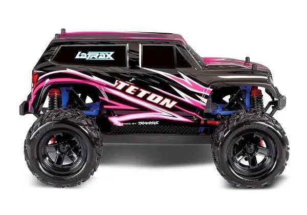 76054-5 Pink Latrax® Teton®: 1/18 Scale 4Wd Electric Monster Truck 1