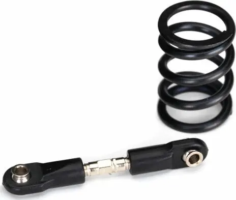 7746X - Steering Link, Steel/ Servo Saver Spring, Heavy Duty 1