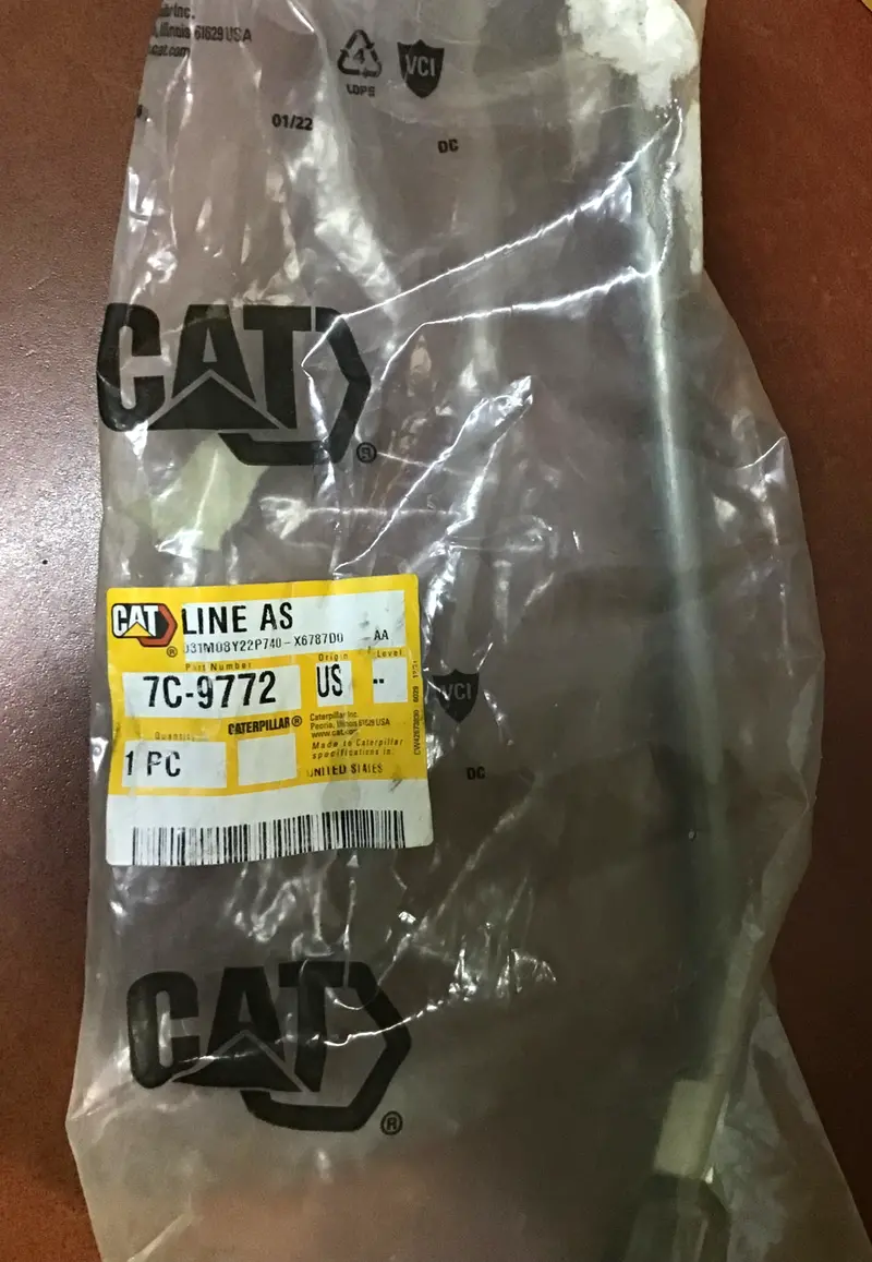 7C9772 , Fuel Line Assembly ,Fuel Injection Line ,7C9772, Free Shipping 1
