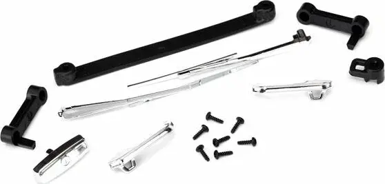 8132 - Door Handles, Left, Right & Rear Tailgate/ Windshield Wipers, Left & Right/ Retainers (2)/ 1.6X5 Bcs (Self-Tapping) (7) (Fits #8130 Body) 1