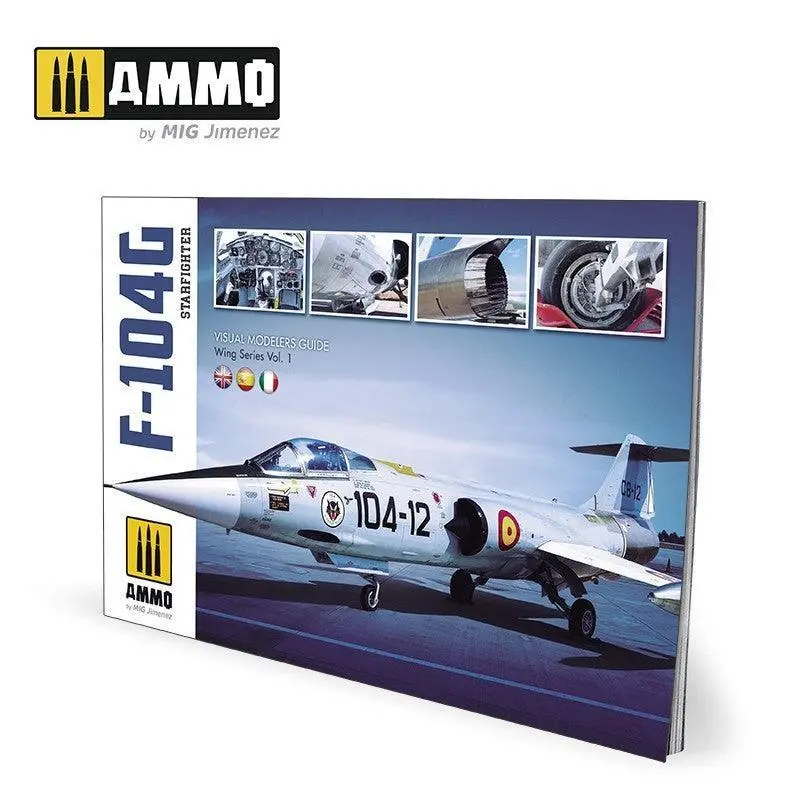 A.Mig-6004 F-104G Starfighter - Visual Modelers Guide (English, Castellano, Italiano) 1