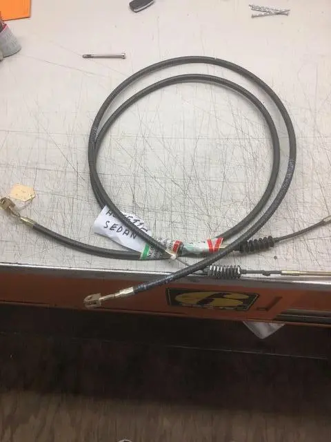 Alfa Romeo Alfetta Front Hand Brake Cable 1