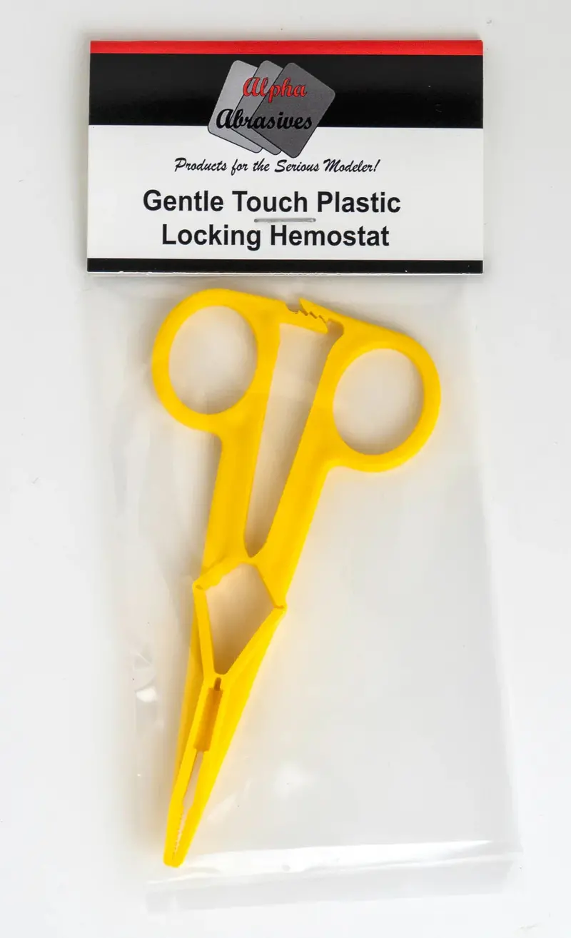 Alpha Abrasives Gentle Touch Plastic Hemostat Single Pack - #5001 1