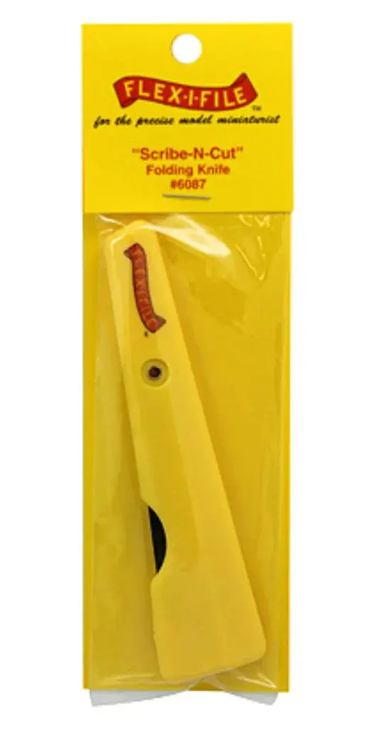 Alpha Abrasives Scribe-N-Cut Knife Folding Knife - #6087 1